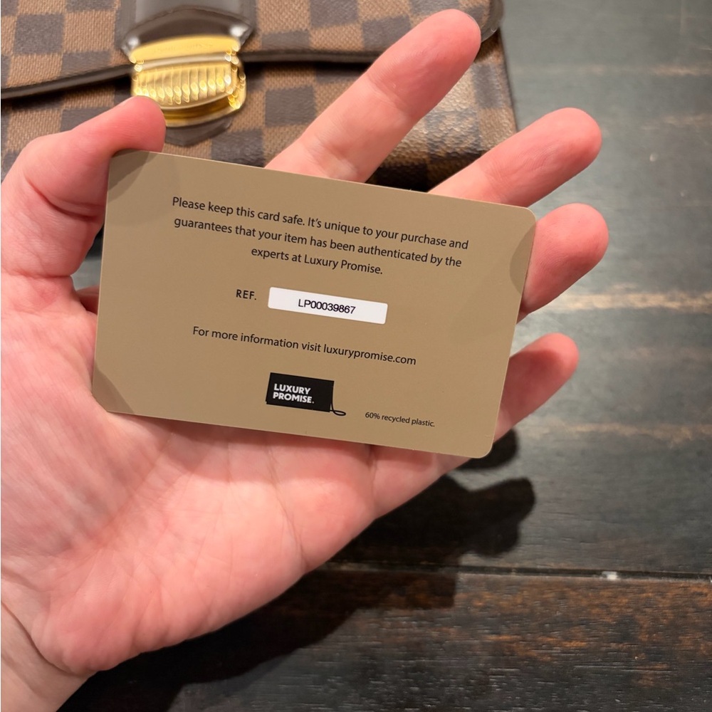 Louis Vuitton Damier Ebene Sistina Wallet - Picture 4 of 10